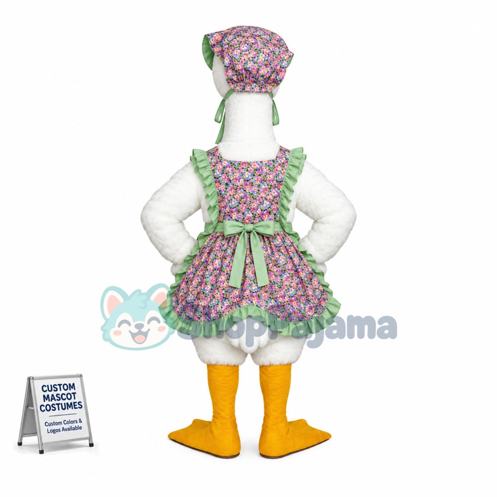 Mother White Goose Lightweight Mascot Costume