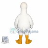 White Swan Mascot Costume