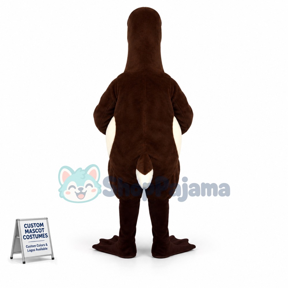 Black Goose Mascot Costume