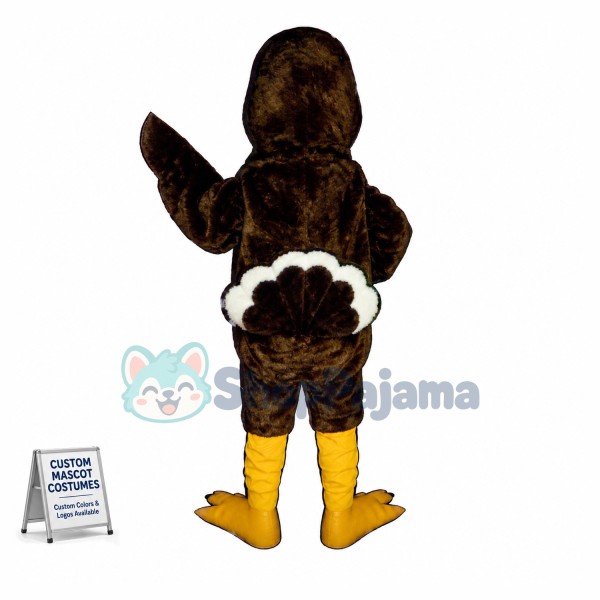 Black Turkey Mascot Costume