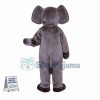 Grey Elephant Mascot Costume	