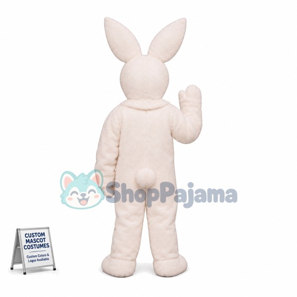 White Rabbit Mascot Costume	