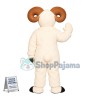 White Ram Animal Mascot Costume	