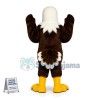 Bald Eagle Long Fur Mascot Costume	