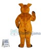 Brown Wild Boar Mascot Costume	