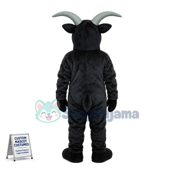 Black Bengal Goat Mascot Costume	