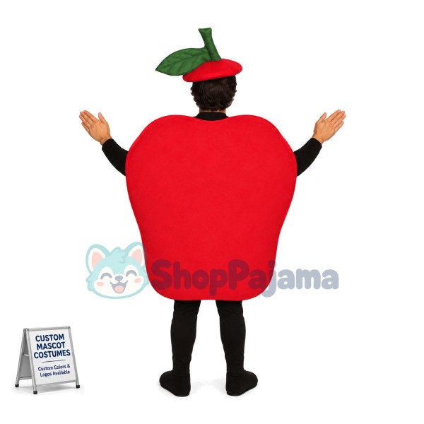 Deluxe Cartoon Red Delicious Apple Lightweight Mascot Costume	