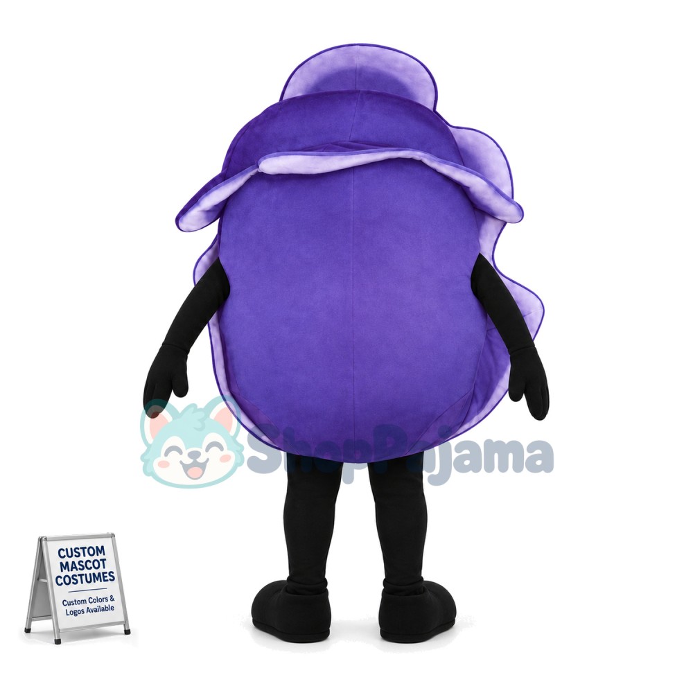 Deluxe Cartoon Purple Cabbage Lightweight Mascot Costume 