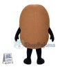 Huge Cartoon Coffee Bean Mascot Adult Costume 