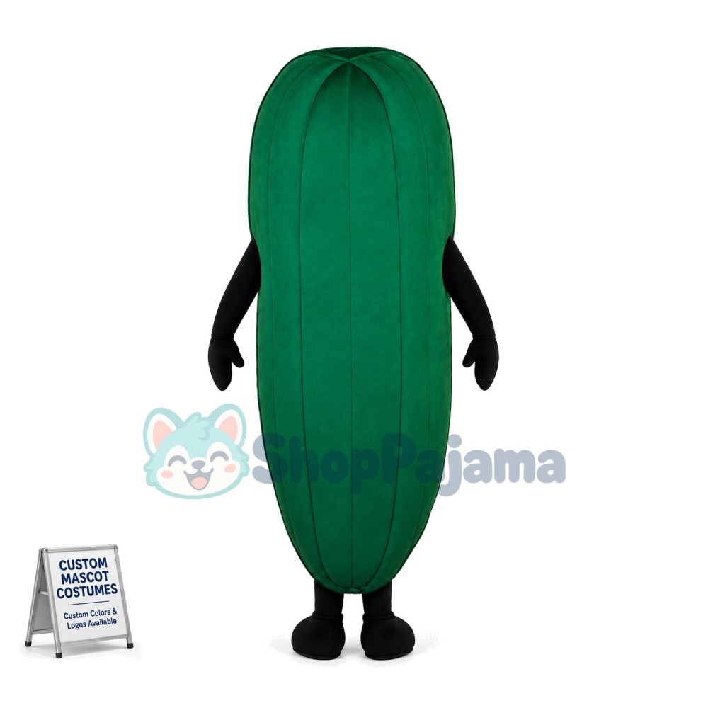 Deluxe Cartoon Cucumber Lightweight Mascot Costume 