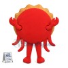 Deluxe Cartoon Crab Mascot Costume For Adult
