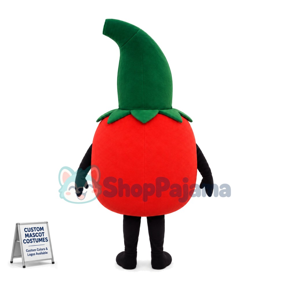 Deluxe Cartoon Fresh Tomato Lightweight Mascot Costume 	