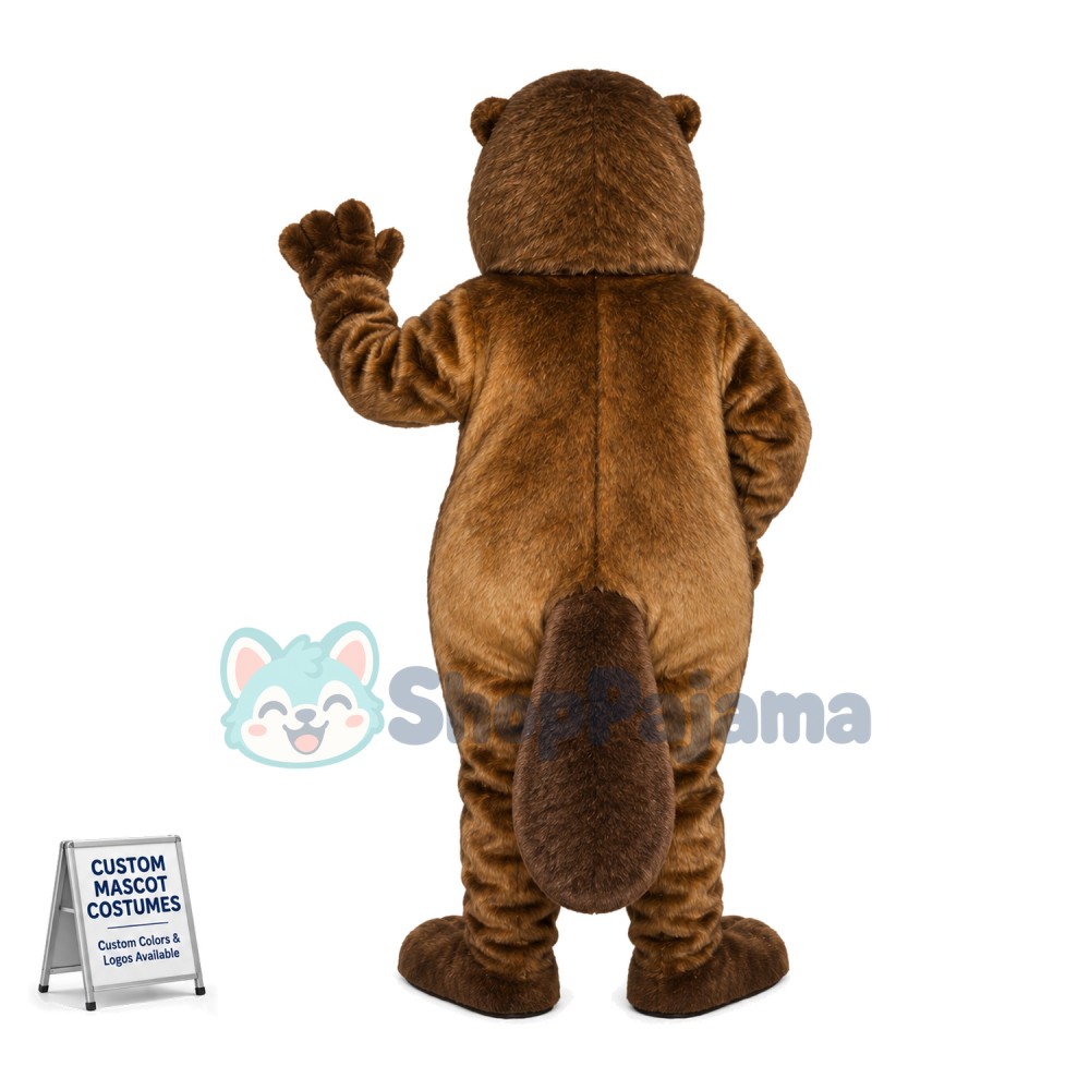 Sea Otter Mascot Costume 