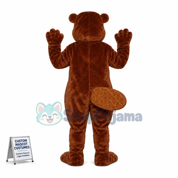 Adorable Beaver Mascot Costume 