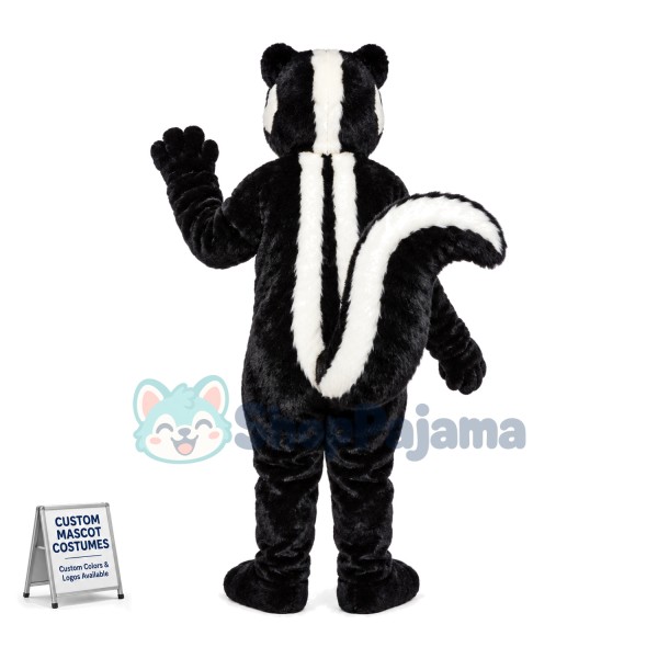 Striped Skunk Mascot Costume	