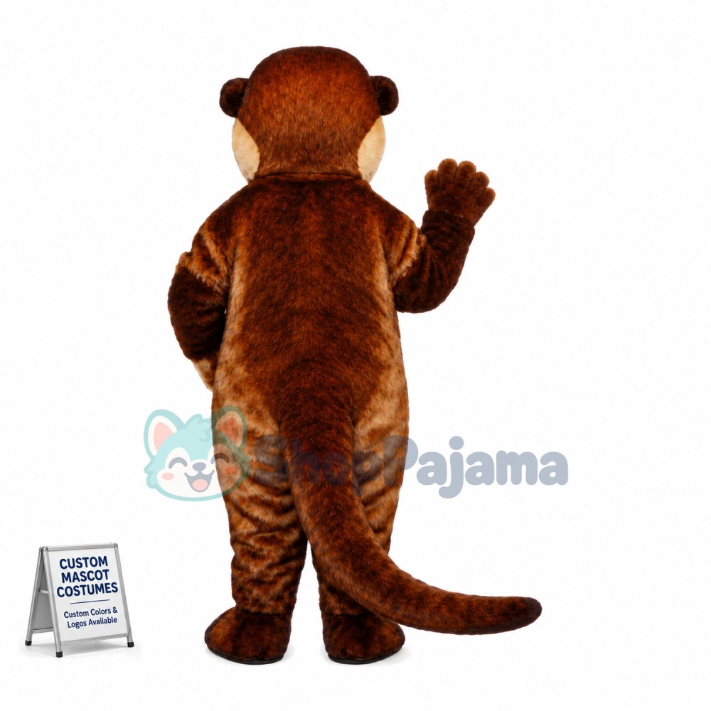 River Otter Mascot Costume	
