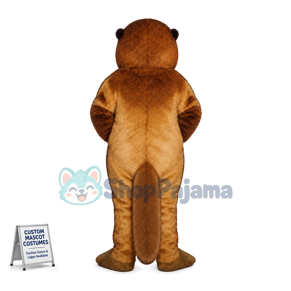 Cute Baby Otter Mascot Costume	