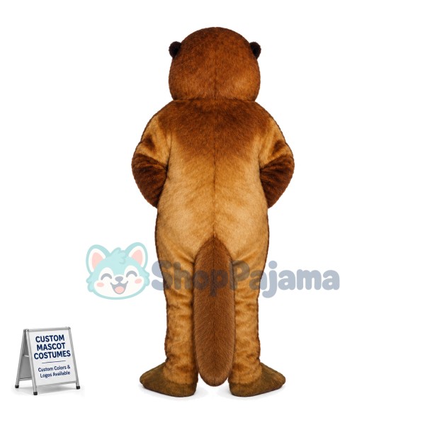 Cute Baby Otter Mascot Costume	