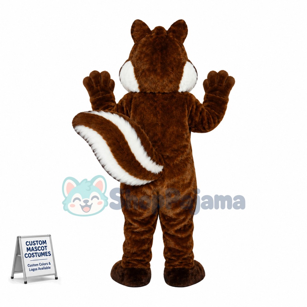 Adorable Squirrel Mascot Costume	