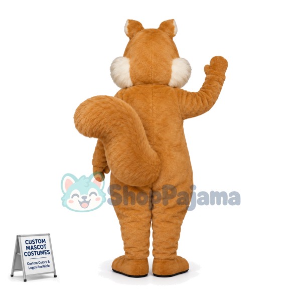 Light Brown Squirrel Mascot Costume	
