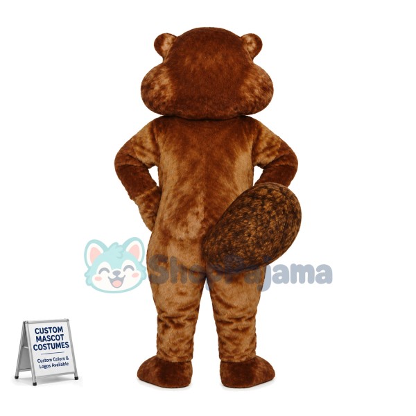 Brown-phase Gray Squirrel Mascot Costume	