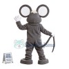 Enthusiastic Chuck E. Cheese Mascot Costume	