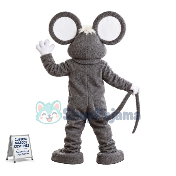 Enthusiastic Chuck E. Cheese Mascot Costume	