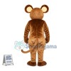 Brown Mouse Mascot Costume	