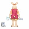 Pretty White Bunny Girl Mascot Costume Suit Fancy Dress 