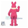 Pink Peter Cottontail Mascot Costume
