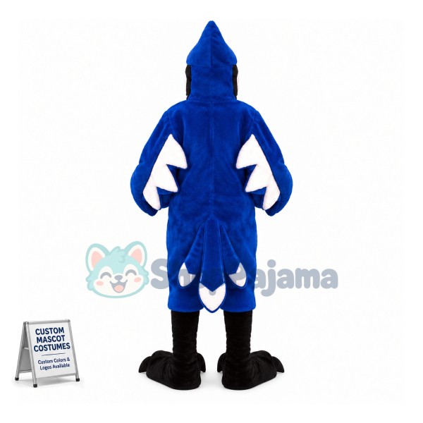 Realistic Blue Jay Mascot Costume 