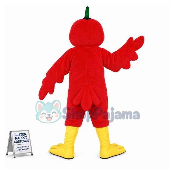 Baby Cardinal Mascot Costume 