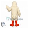 Snow-white Hawk Mascot Costume