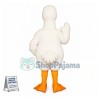 White Loon Bird Mascot Costume