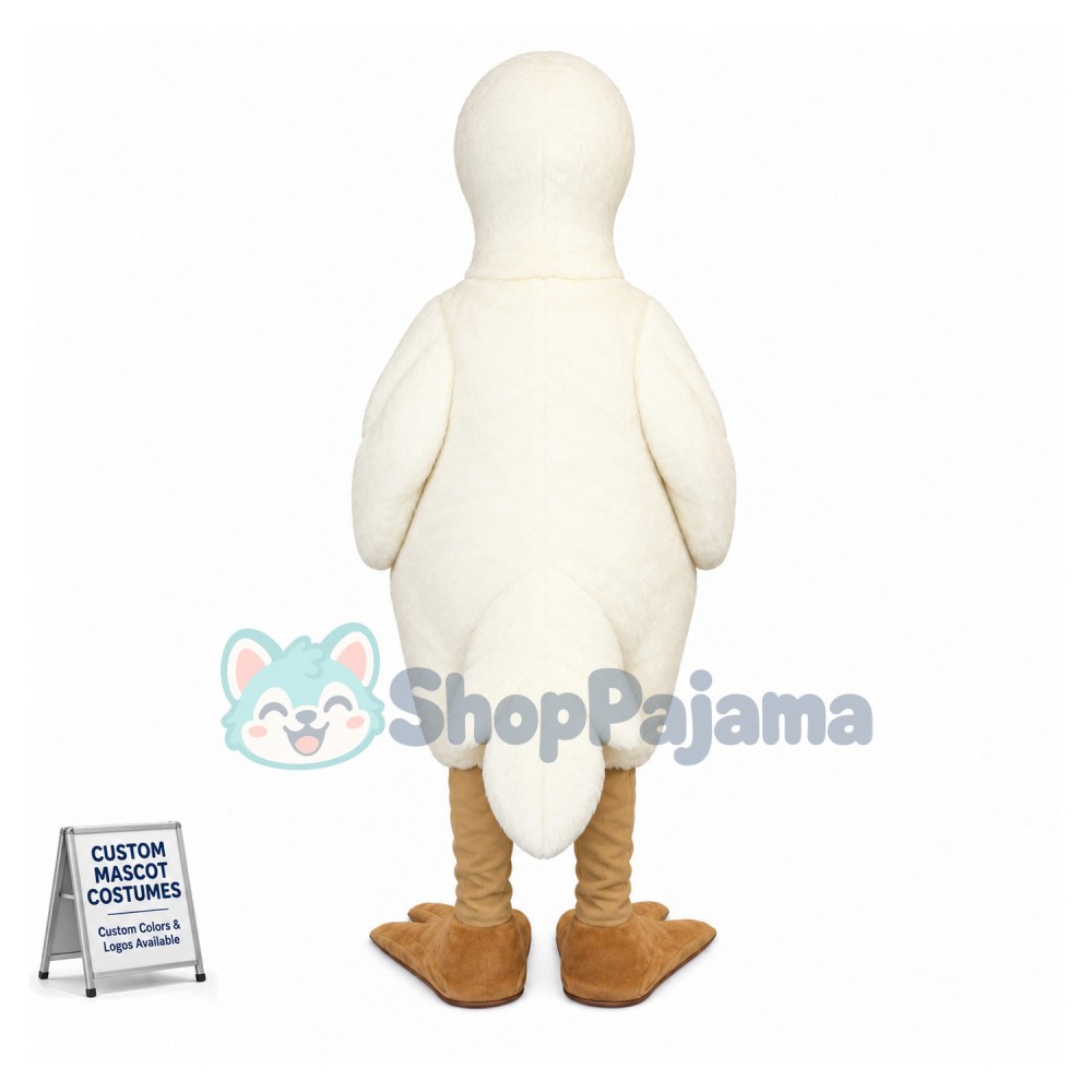 White Pigeon Mascot Costume