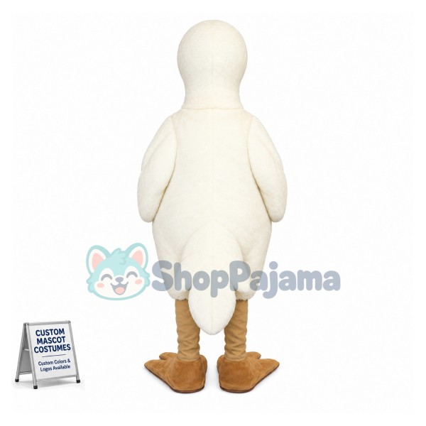 White Pigeon Mascot Costume