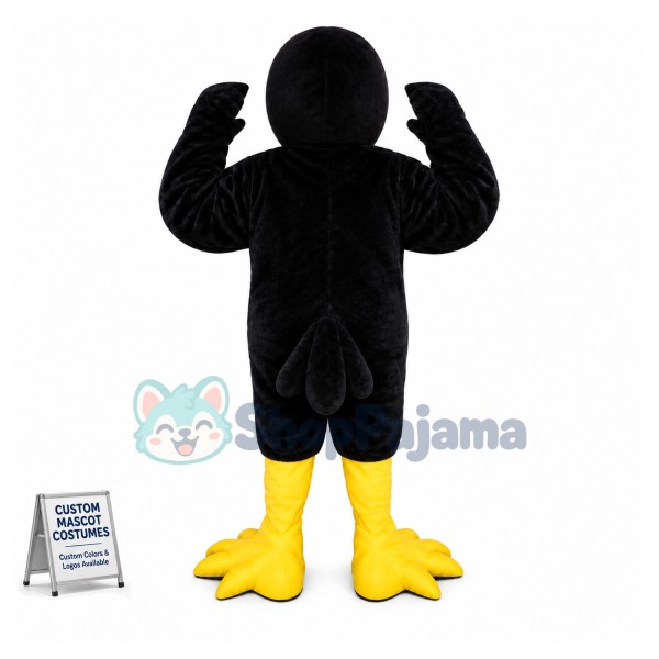 Blackbird Blackie Mascot Costume