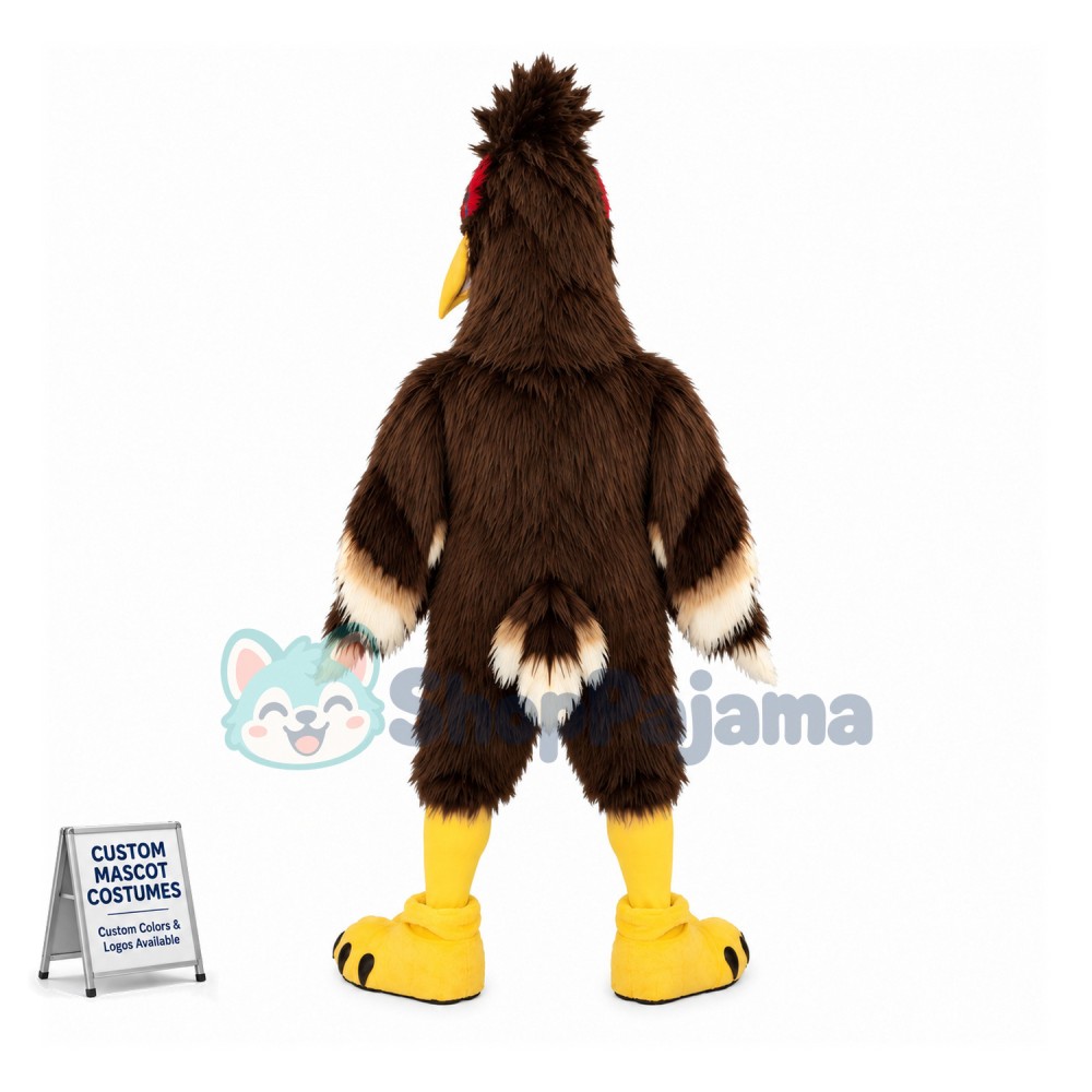 Greater Roadrunner Long Fur Mascot Costume