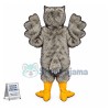 Adult Grey Owl Mascot Costume	