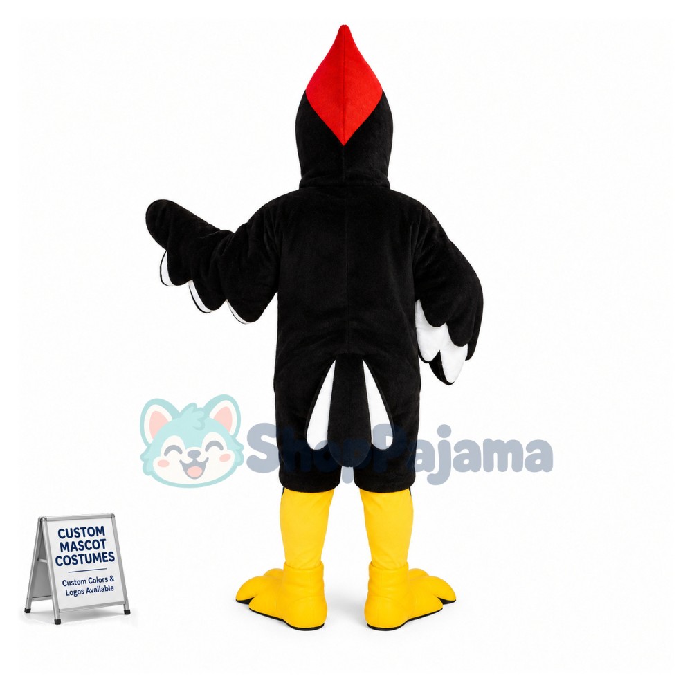 Easy Version Woodpecker Mascot Costume