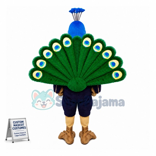 Peacock Lightweight Mascot Costume