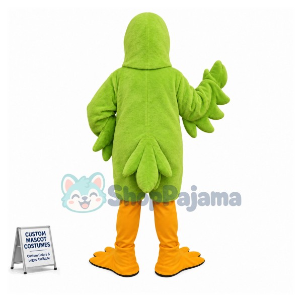 Yellow-crowned Parrot Mascot Costume