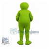 2nd Version Of Green Alien Mascot Costume 