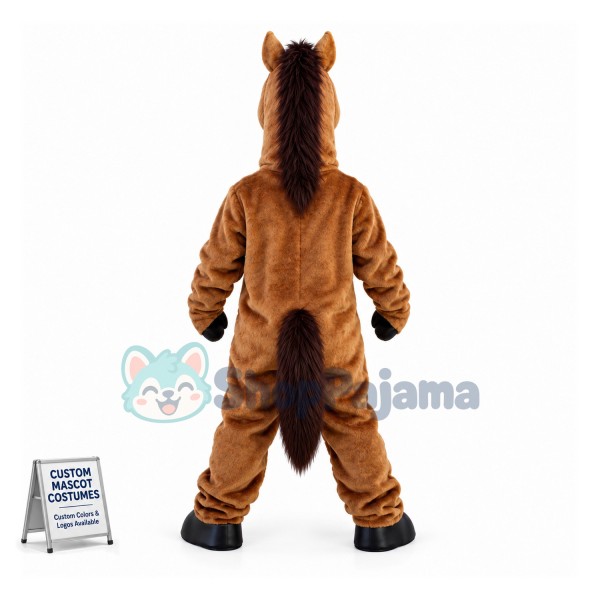 Angry Horse Stallion Mascot Costume 