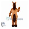 Brown Pony Mascot Costume For Adult 