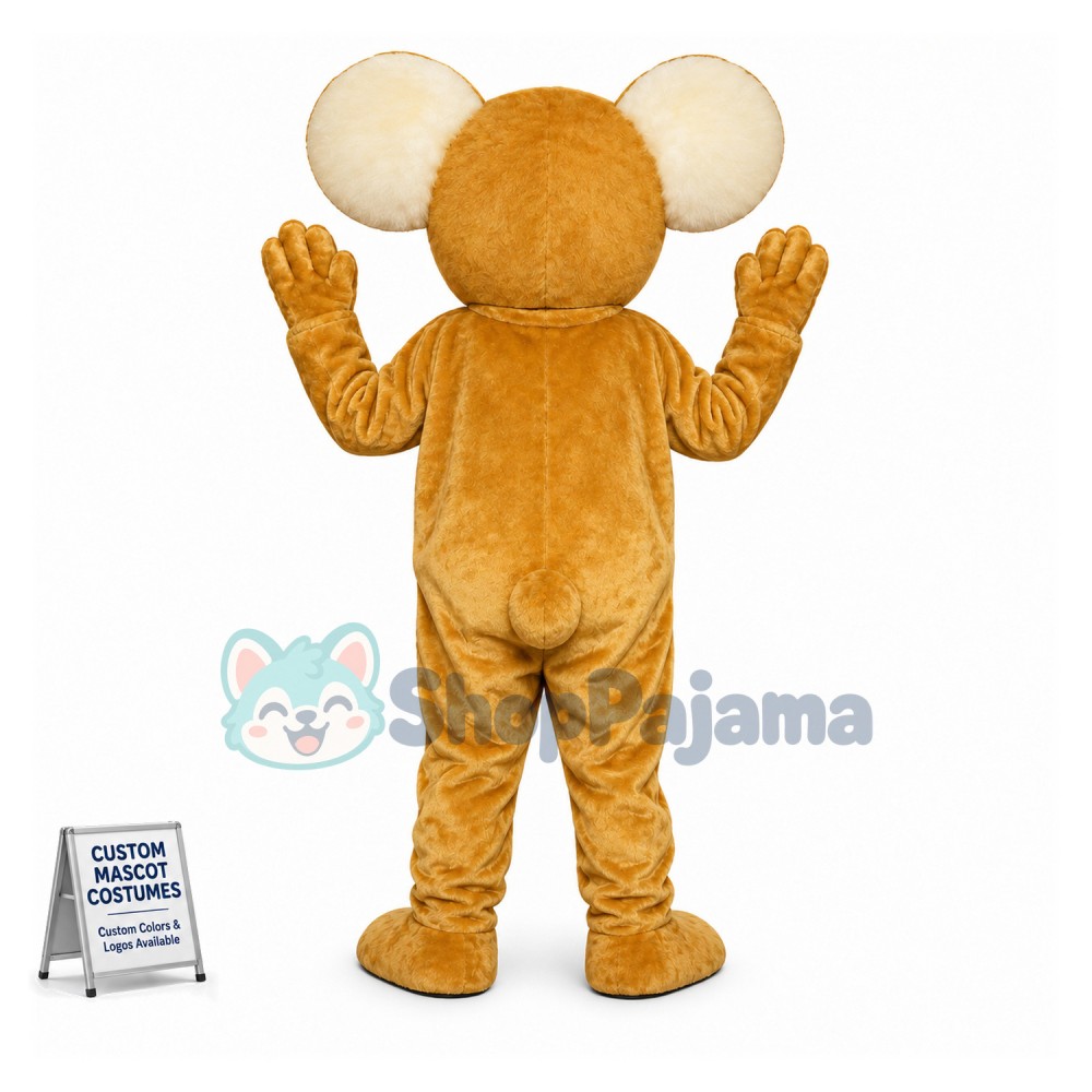 Beige Koala Mascot Costume 