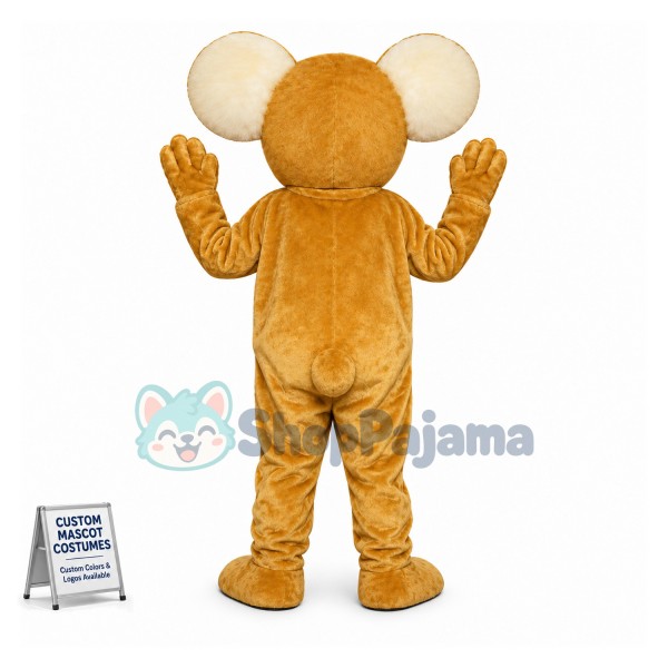Beige Koala Mascot Costume 