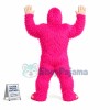 Amusing Pink Gorilla Mascot Costume