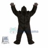 Fierce Black Gorilla Mascot Costume