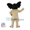 Beige African Elephant Lightweight Mascot Costume